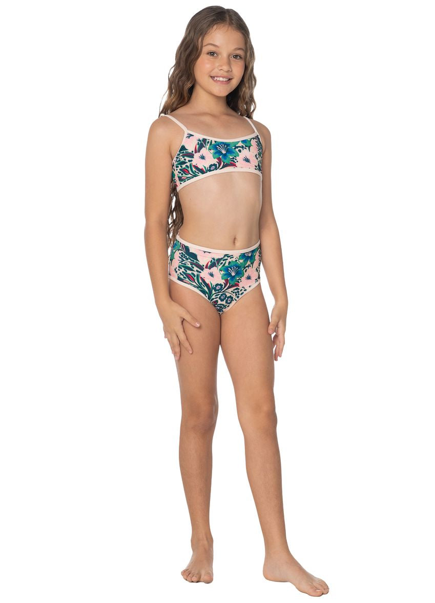 Maaji Anse Girls Swimwear - Floral Vasrsity image 4