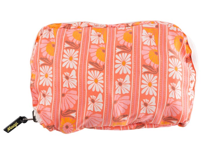 Maaji Sunrise Packable Weekender - Peach Flowers