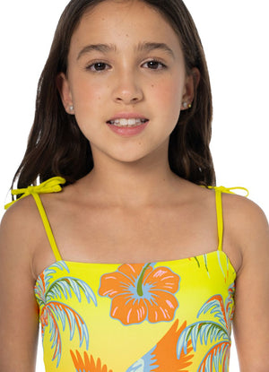 Maaji Luminsea Girls Swimwear - Palm Fiesta image 3