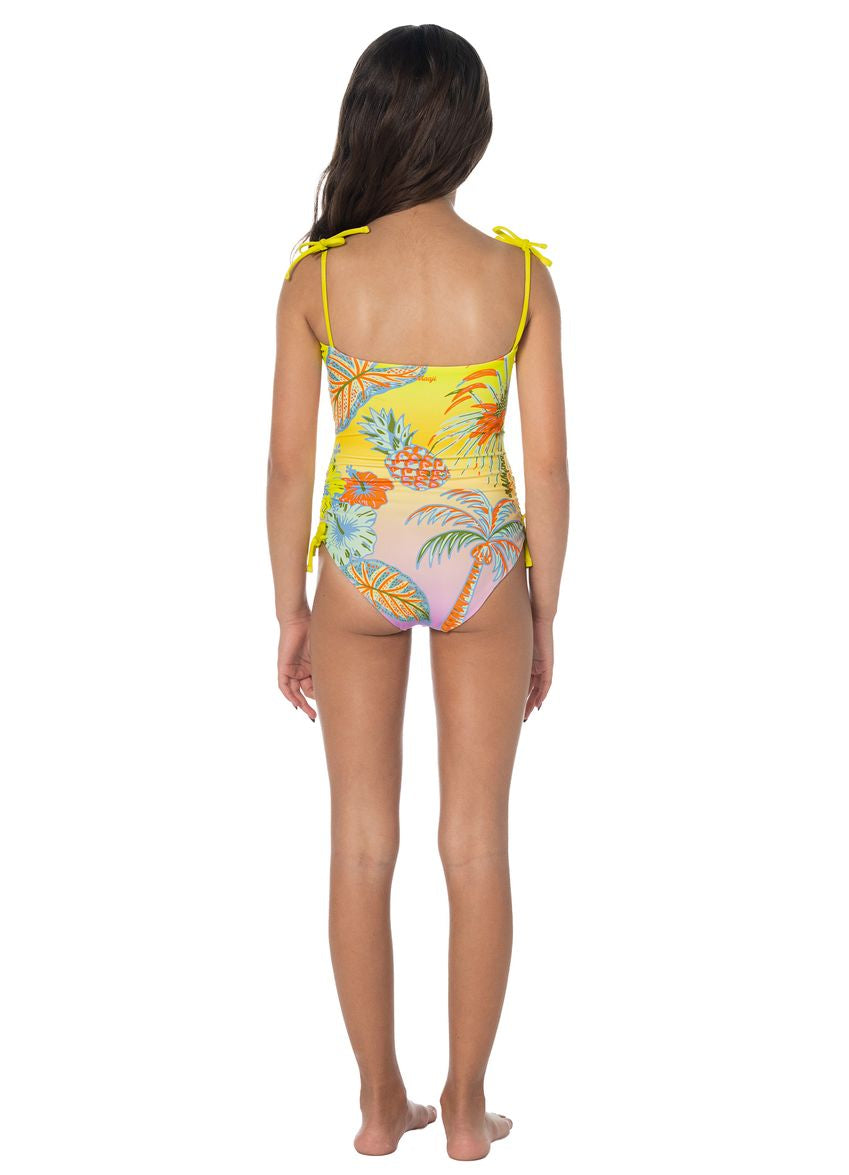 Maaji Luminsea Girls Swimwear - Palm Fiesta image 5