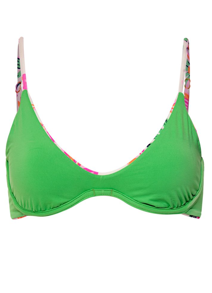 Maaji Irene Underwire Bikini Top - Bubbly Blossom