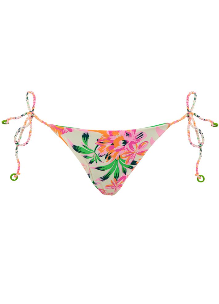 Maaji Shining Tie Side Bikini Bottom - Bubbly Blossom