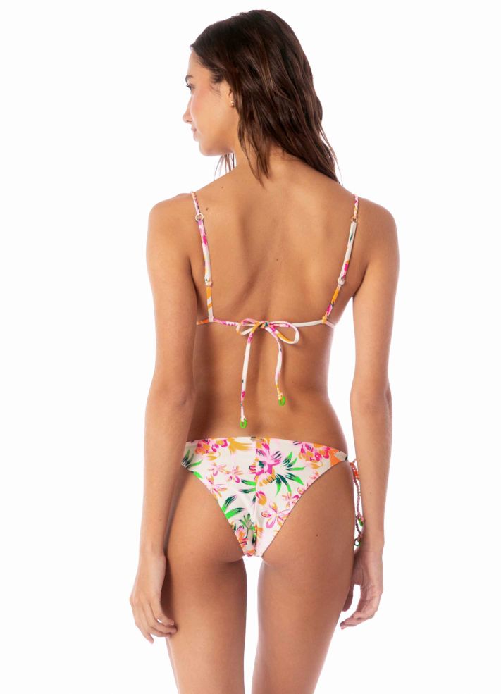 Maaji Shining Tie Side Bikini Bottom - Bubbly Blossom