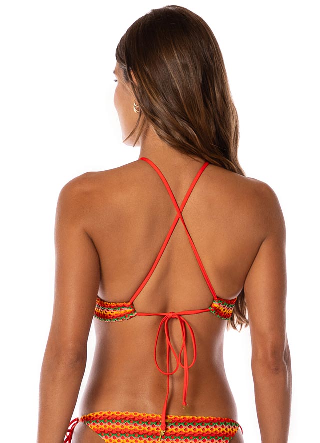 Maaji Ladies Babydoll Top - Jamaican Tropics