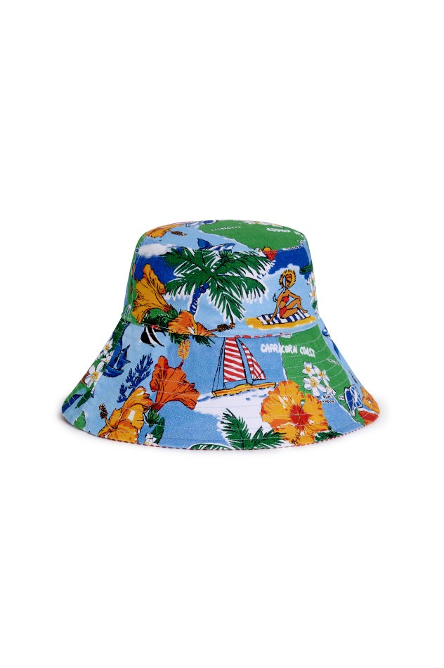 Seafolly Oversized Bucket Hat - Viva Vacation
