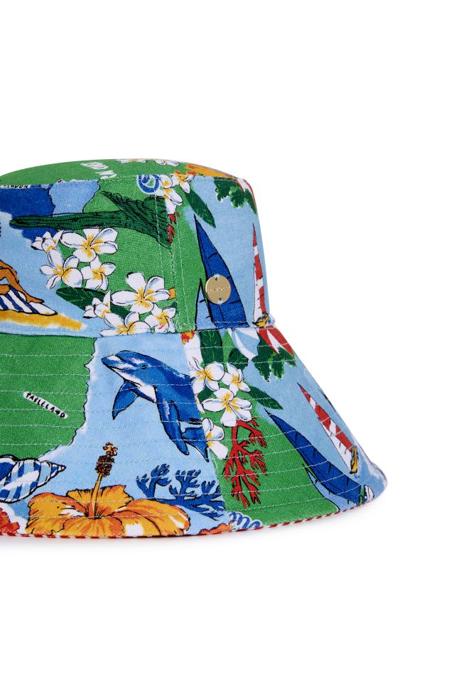 Seafolly Oversized Bucket Hat - Viva Vacation