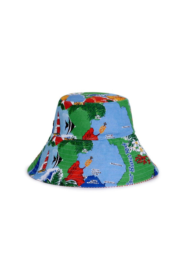 Seafolly Oversized Bucket Hat - Viva Vacation