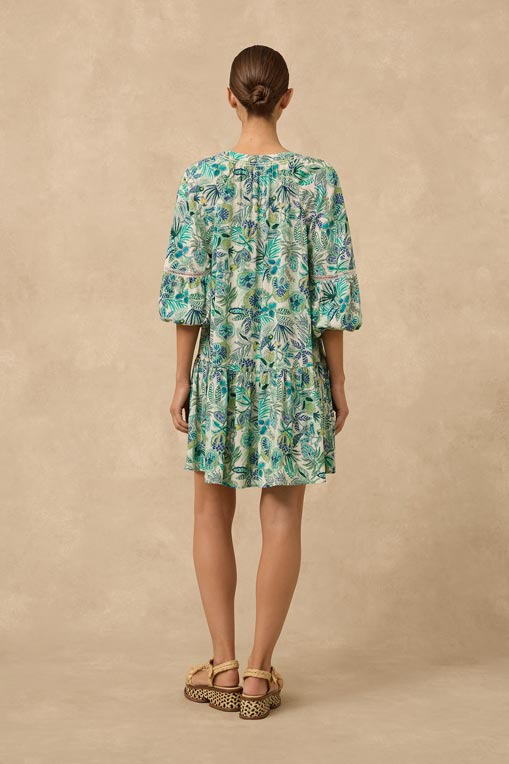 Monte & Lou Mini Dress - Hydra