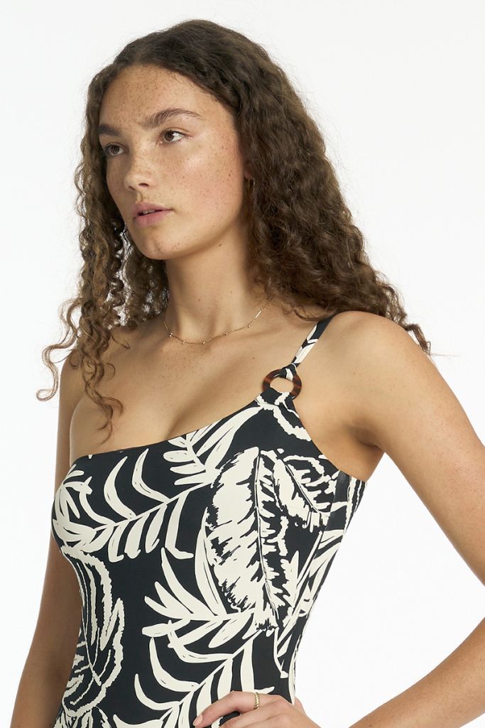 Sea Level One Shoulder Ring One Piece - Jungle Book