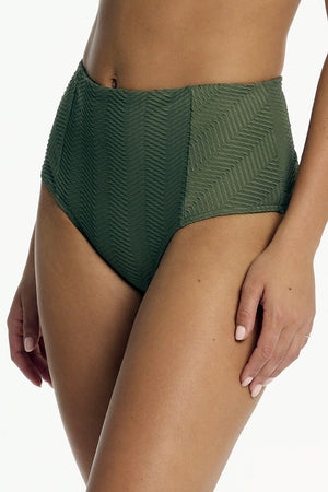 Sea Level Panelled High Waist Pant - Caracus