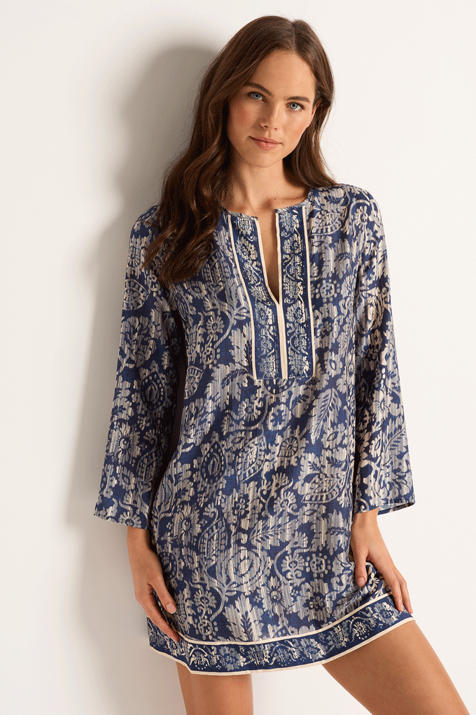 Monte & Lou Mini Kaftan - Sonoma