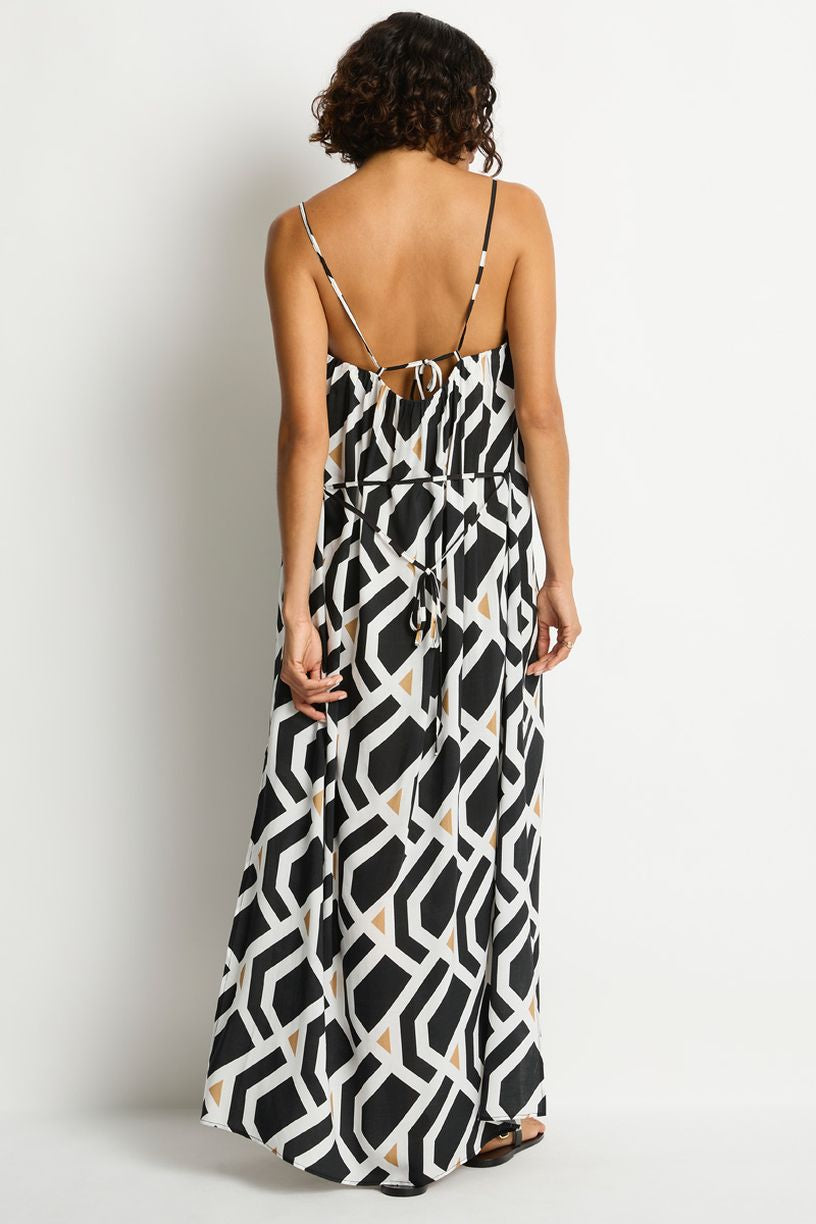 Sea Level Bandeau Maxi Dress - Costa