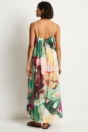 Sea Level Maxi Bandeau Dress - Abyss