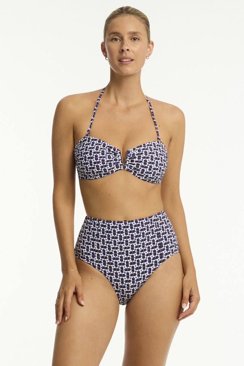 Sea Level Coast V Bar Bandeau - Coast