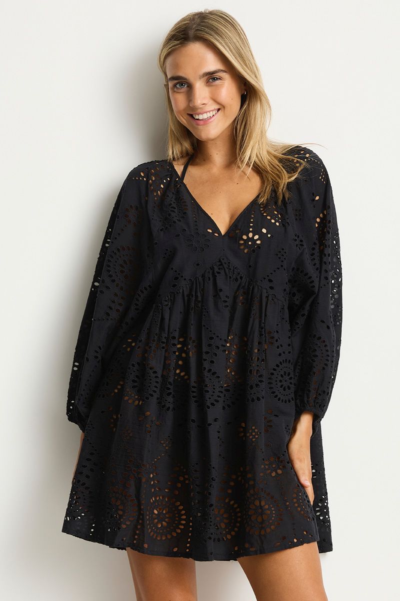 Sea Level Boho Short Dress - Ibiza