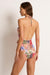 Monte & lou Frill Halter One Piece - Frankie