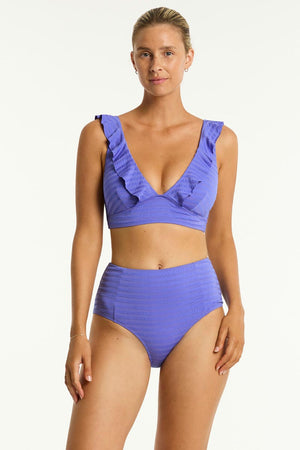 Sae Level Frill Bra Top - Capri