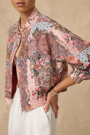 Monte & Lou Francesca Bomber Jacket - Francesca