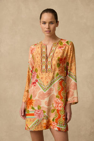 Monte & Lou Mini Kaftan - Rhiannon