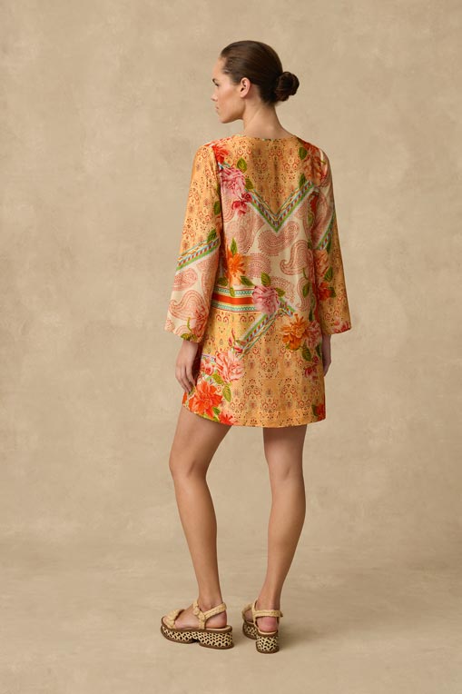 Monte & Lou Mini Kaftan - Rhiannon