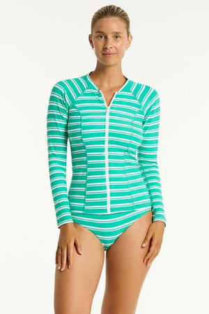 Sea Level Long Sleeve Rash Vest - Biarritz