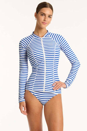 Sea Level Long Sleeved Rash Vest - Amalfi