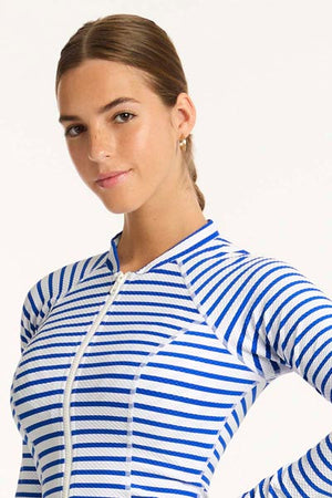 Sea Level Long Sleeved Rash Vest - Amalfi