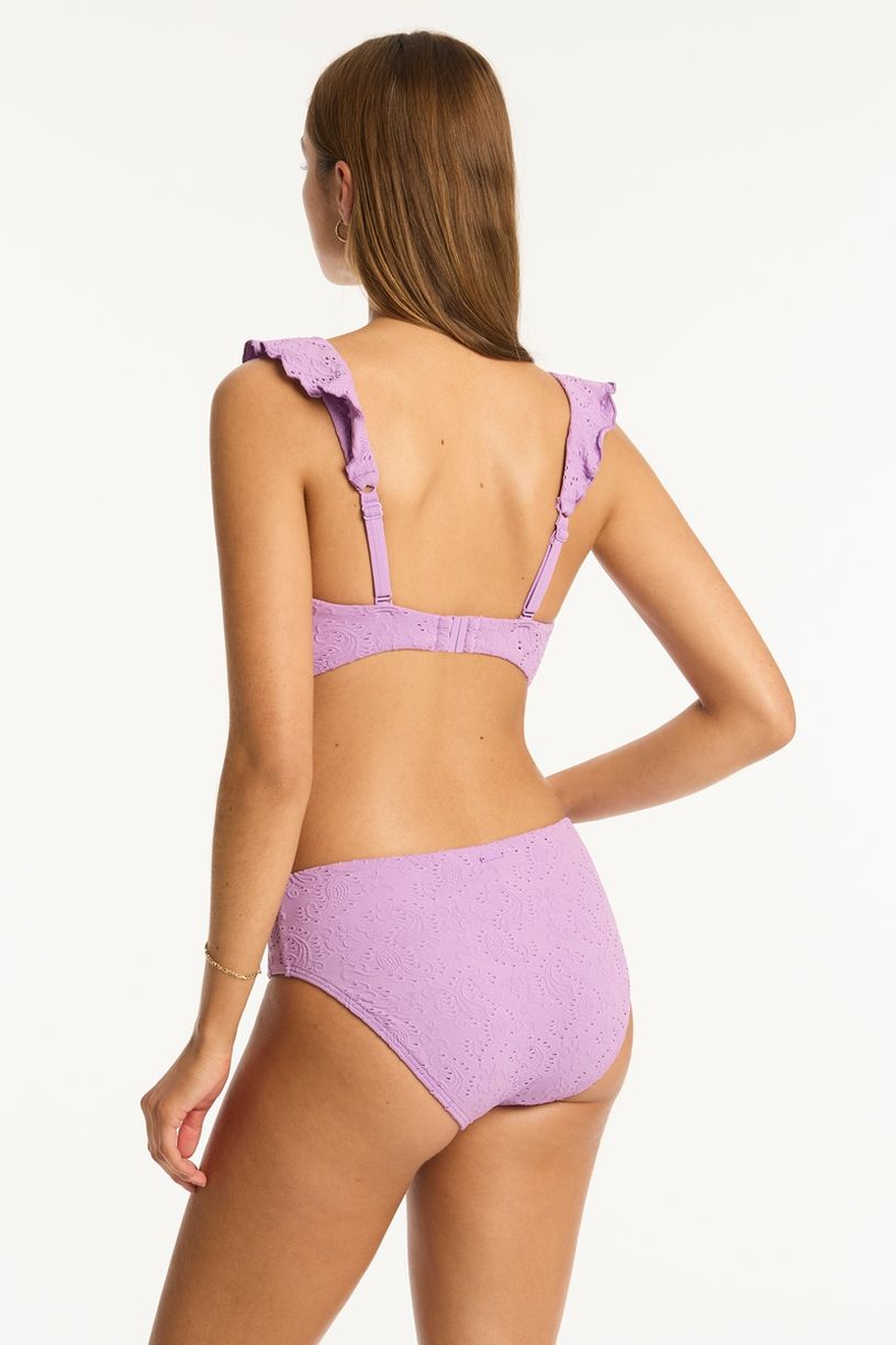 Sea Level Frill Top Bra - Interlace