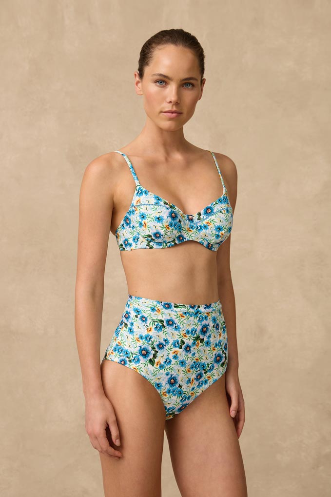 Monte & Lou Underwire Demi Bra - Doris