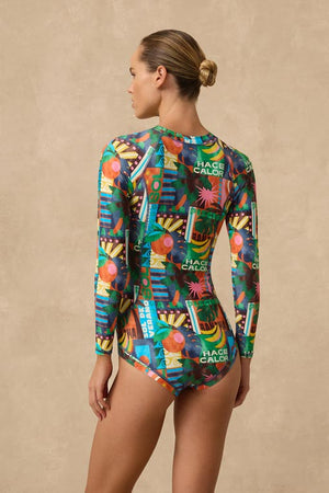 Monte & Lou Retro Surfsuit - Calor