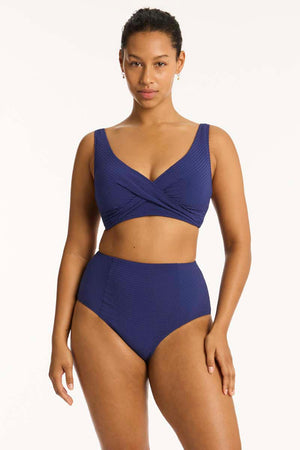 Sea Level Cross Front Multi Fit Bra - Messina