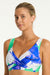 Sea Level Cross Front Multifit Bra Top - Sublime