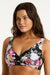 Sea Level Cross Front Multifit Bra Top - Belle