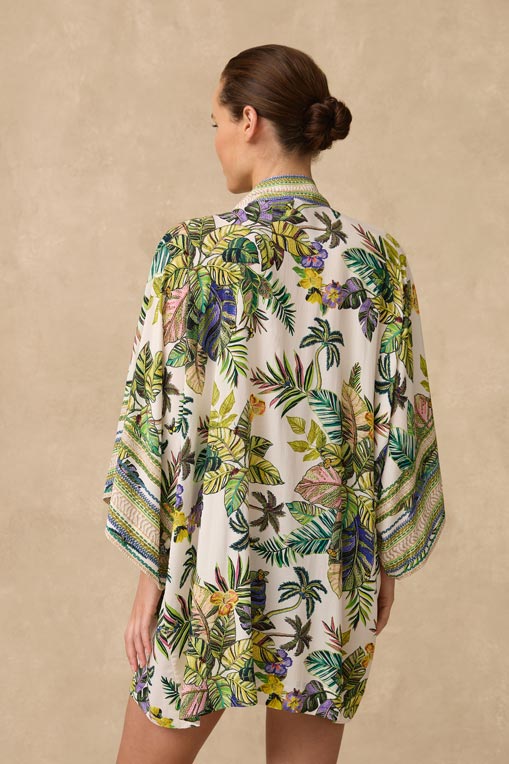 Monte & Lou Kimono Robe - Catalina