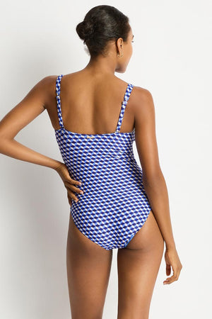 Sea Level Twist Front Multifit One Piece - Solara