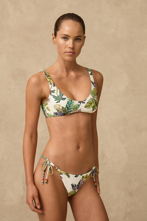 Monte & Lou Tie Side Pant - Catalina