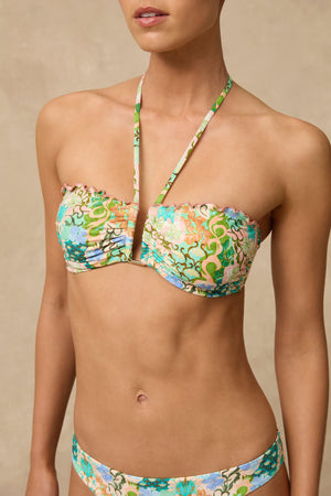 Monte & Lou DD/E Coral Edge Bandeau - Ayla