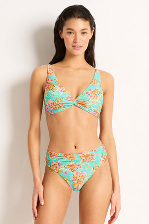 Monte and Lou Multi Fit Twist Crop - Mindy