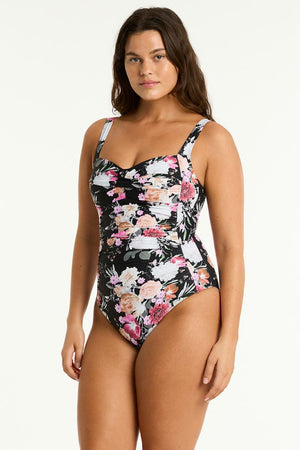 Sea Level Twist Front Multifit One Piece - Belle