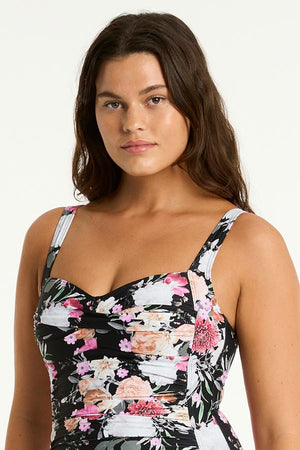 Sea Level Twist Front Multifit One Piece - Belle