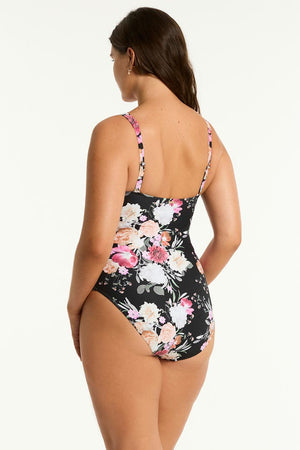 Sea Level Twist Front Multifit One Piece - Belle