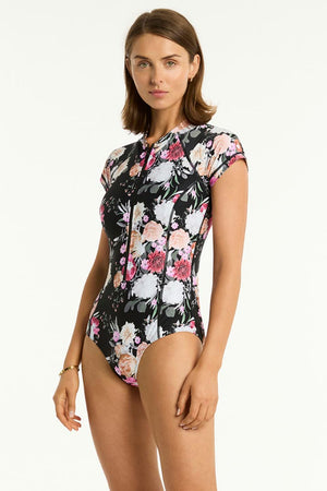 Sea Level Short Sleeve Multifit One Piece - Belle