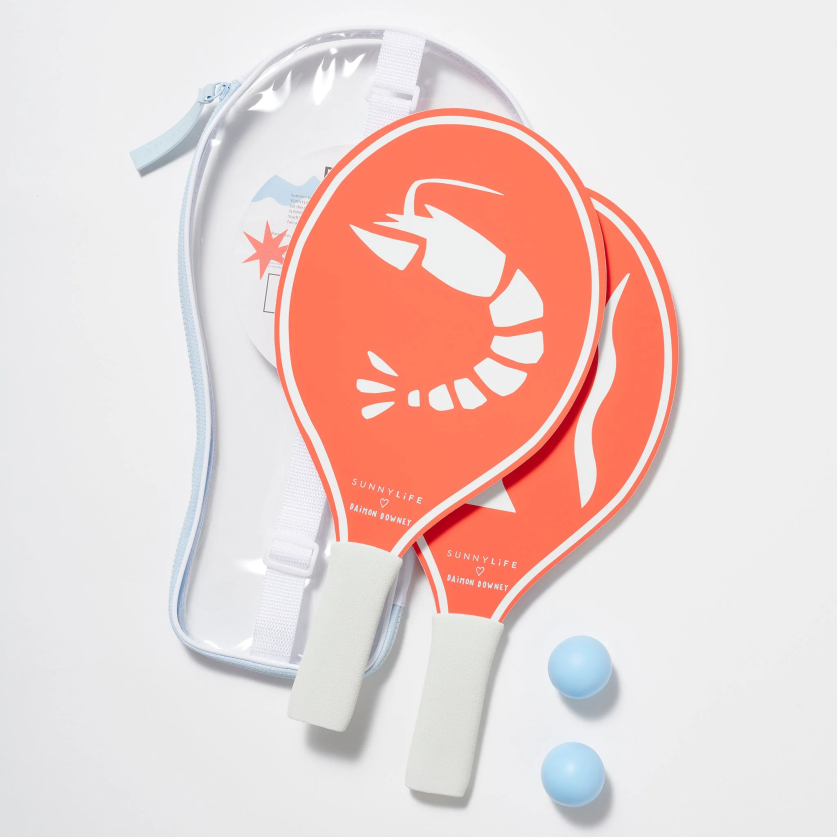 SunnyLife Beach Bats De Playa - Coral