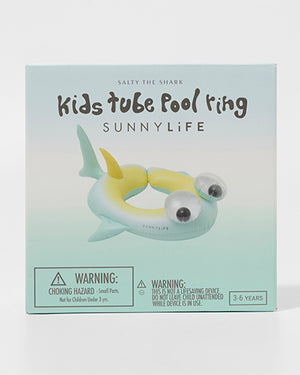 SunnyLife Kids Tube Pool Ring - Salty The Shark