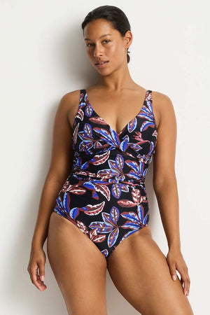 Sea Level Cross Front Multifit One Piece - Oceanwood