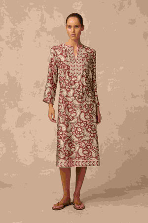 Monte & Lou Long Kaftan - Luna