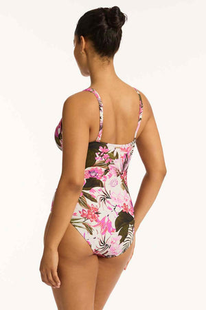 Sea Level Cross Front Multifit One Piece - Isla