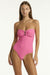Sea Level Spinnaker U Bar Bandeau One Piece - Spinnaker