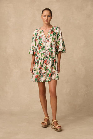 Monte & Lou Mini Dress - Aurora