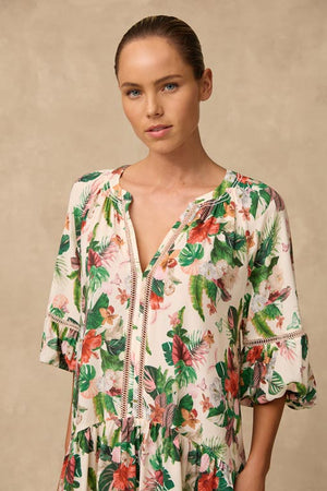 Monte & Lou Mini Dress - Aurora